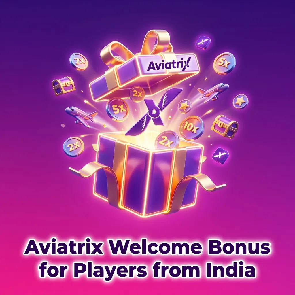 Banner showing Aviatrix Welcome Bonus for Indian players: 200% first deposit match plus 500 Free Bet in INR