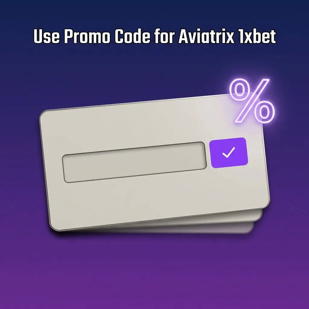 Banner showing “Use Promo Code AVIINDIA on 1xbet” with signup form highlighting promo code field for Aviatrix bonuses