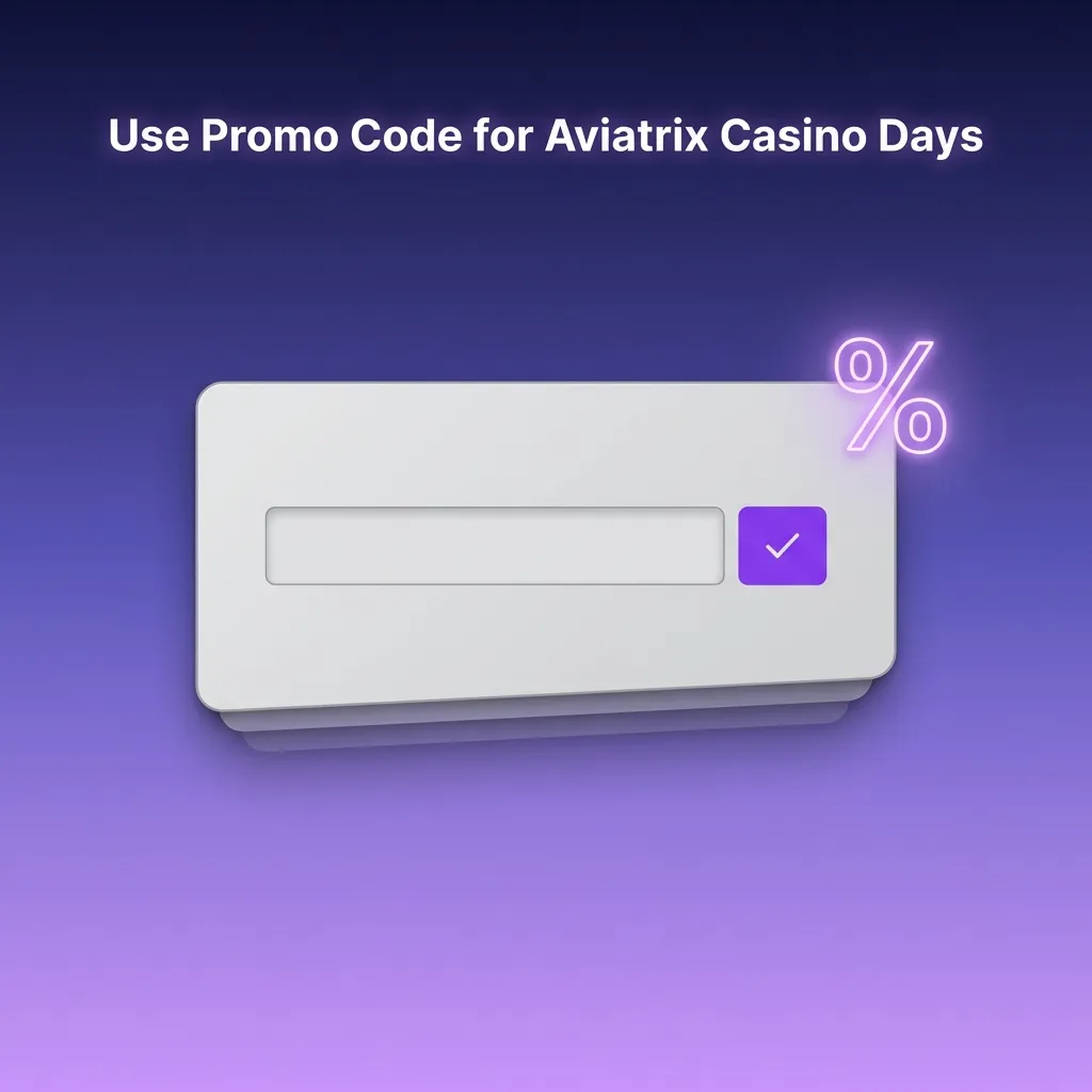 Banner promoting Aviatrix on Casino Days with text: “Use promo code AVIATRIX500 during registration and deposit.”