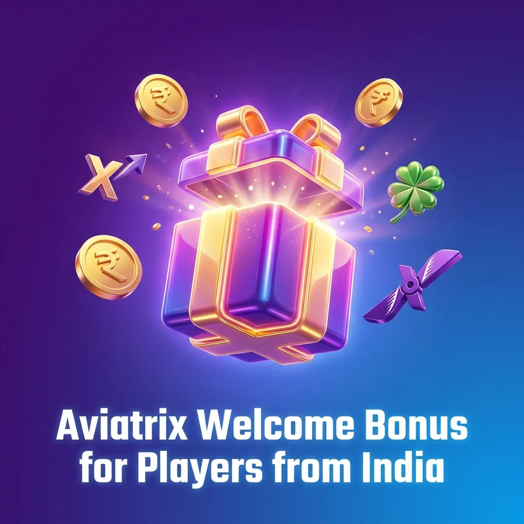 Colorful Aviatrix India casino promo banner showing 200% bonus up to ₹10,000 and 150 free spins with claim steps