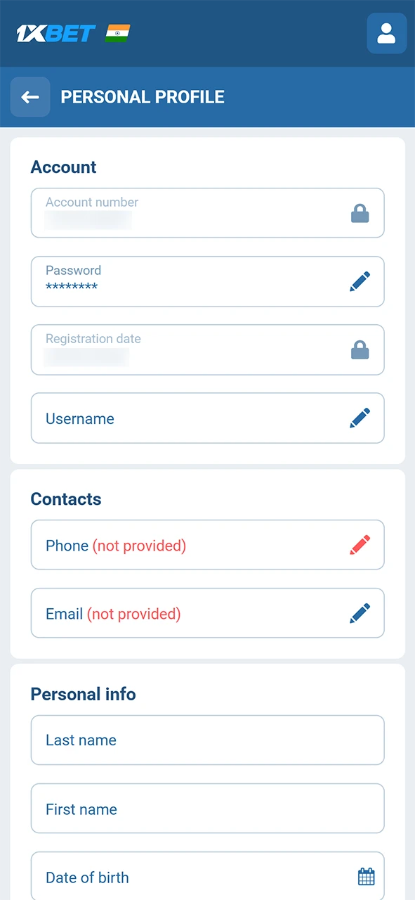 Verify your profile to start playing Aviatrix at 1xBet safely.